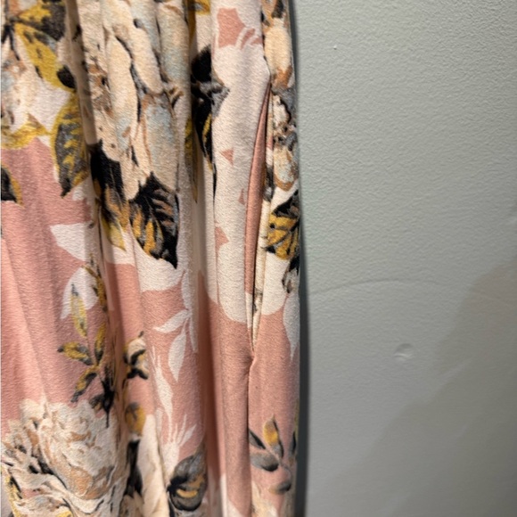 Striped and Floral Maxi Dress - Picture 3 of 5